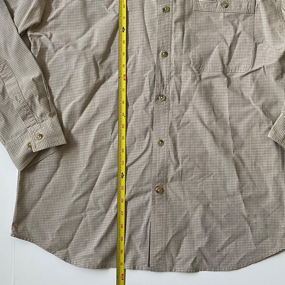 Columbia Shirt Mens Large‎ Gray Outdoor Authentic Long Sleeve Pockets - Picture 7 of 8